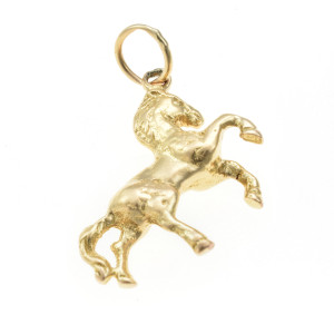 #24660 Pingente Cavalo em Ouro Amarelo 16K