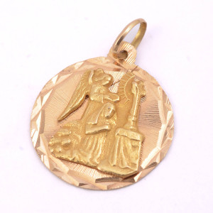 #33253 Medalha em Ouro Amarelo 18K