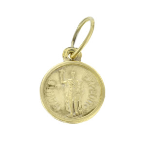 #18570 Medalha Santo Expedito em Ouro Amarelo